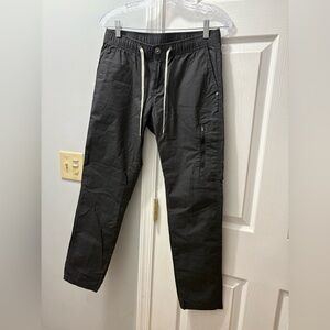 Vuori Ripstop Rise And Shine Pants Charcoal Gray Size Small